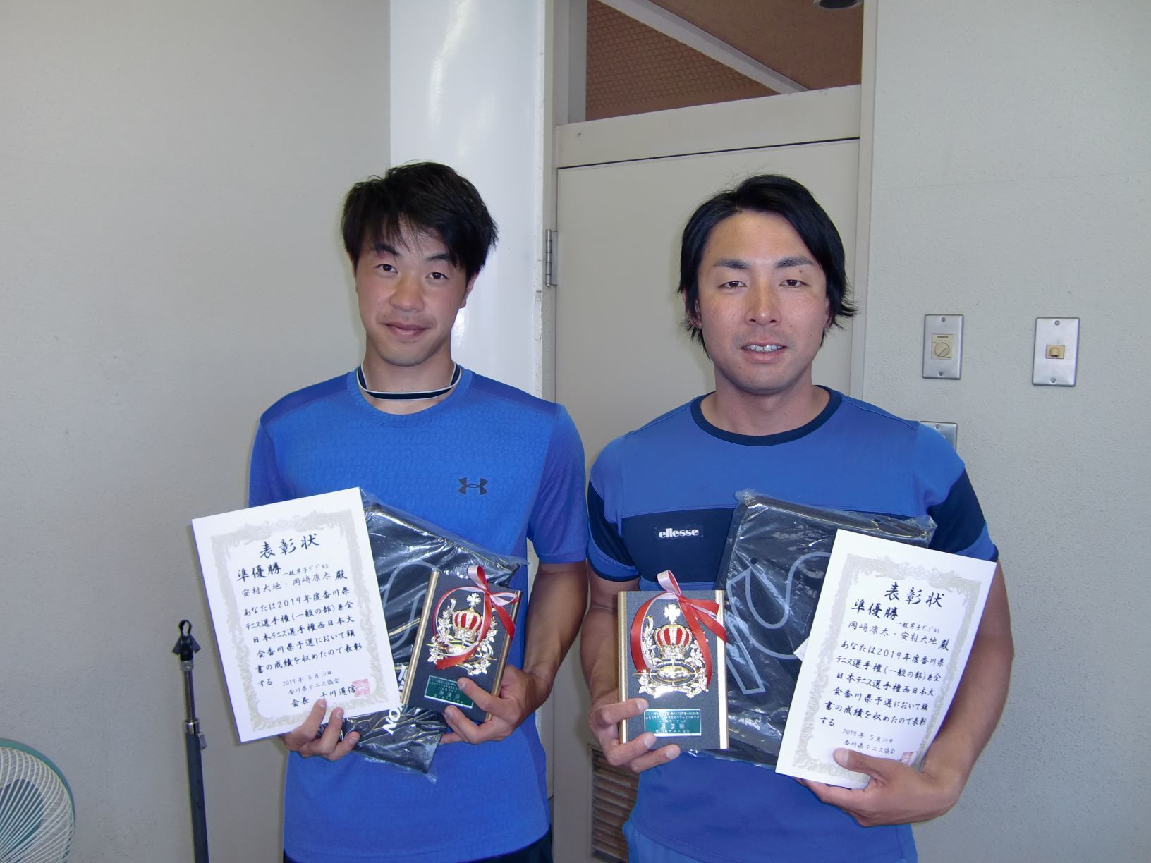 一般男子D準優勝 岡崎・安村.JPG