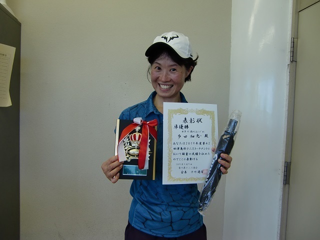 女子40歳S 準優勝 多田和恵.JPG