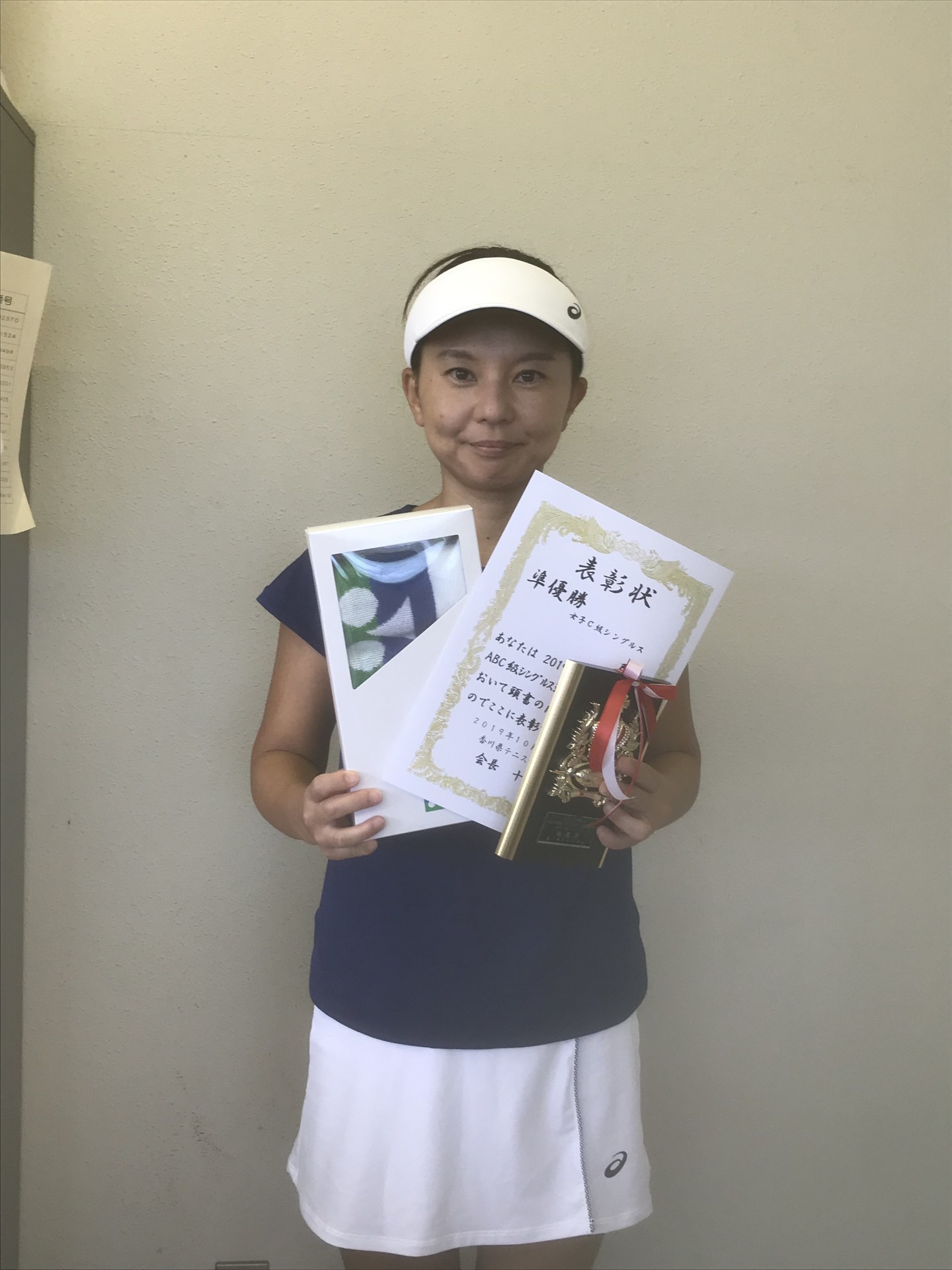 女子C級準優勝 土居佳世.jpg