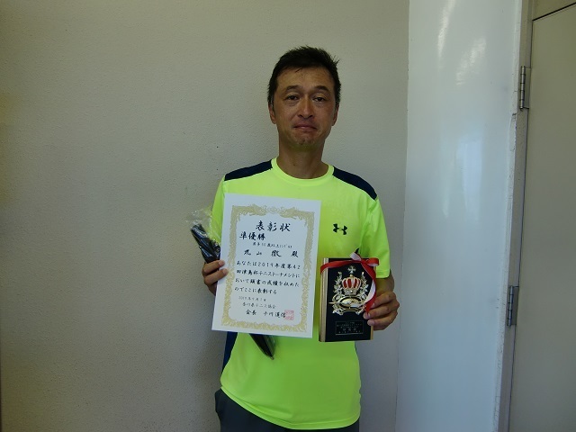 男子50歳S準優勝 丸山徹.JPG